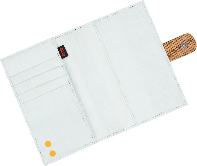 Sherpani Vienna, RFID Blocking Passport Holder, Travel Passport Cover Wallet, Travel Documents Organizer Protector, Travel Gift (Sand)
