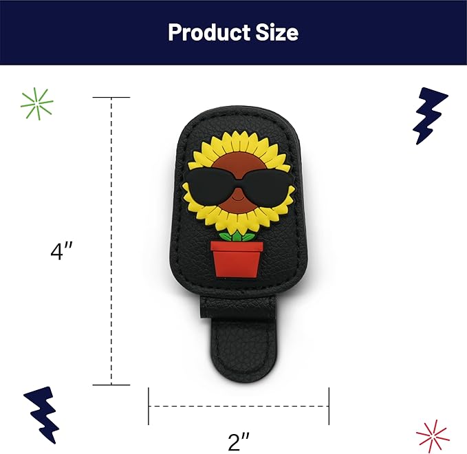 Novelty Sunglasses Visor Clip – Funny Car Accessory for Drivers, Hilarious Gift for Men & Women