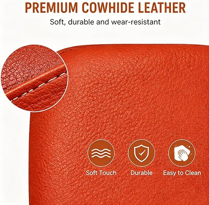 Square Leather Mini Card Wallet Coin Purse Portable Unisex Small Case Organizer Zipper Lock Design Fashion Money Bag