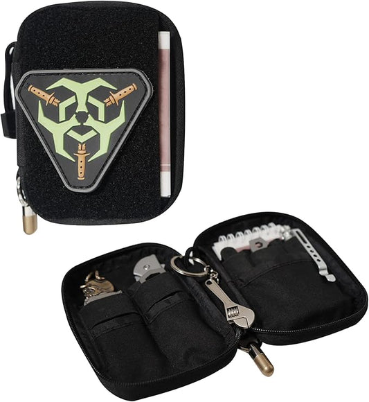 Mighty Pouch EDC Organizer - Nylon EDC Pocket Pouch with Hook and Loop Closure