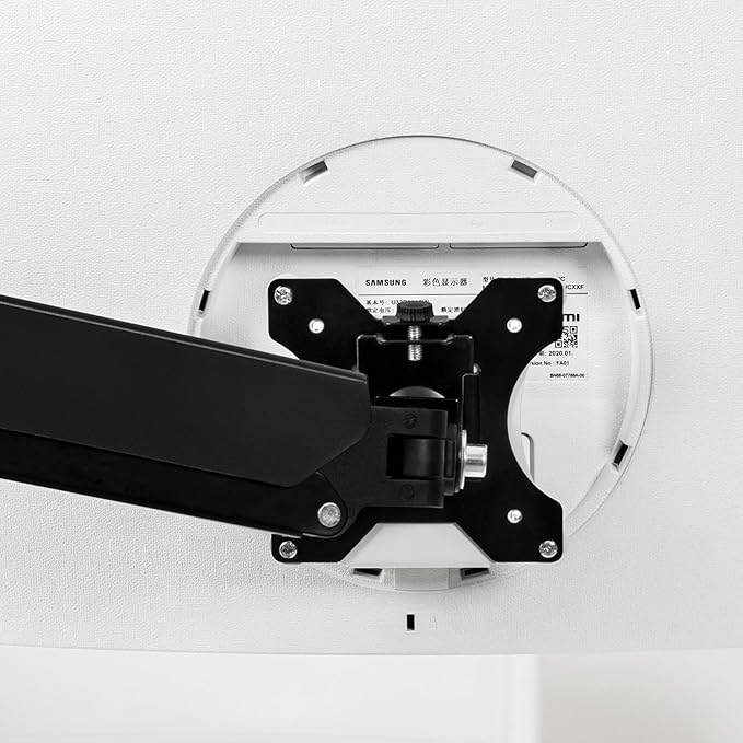 VESA Mount Adapte Compatible with Samsung Curved Monitors U32R590, U32R590C, U32R592, and U32R591 VESA Adapter Bracket for VESA Stand, Arm or Desk Mount with 75x75, 100x100 mm