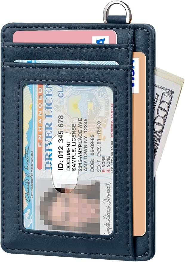 FurArt Slim Minimalist Wallet, Front Pocket Wallets, RFID Blocking, Credit Card Holder for Men