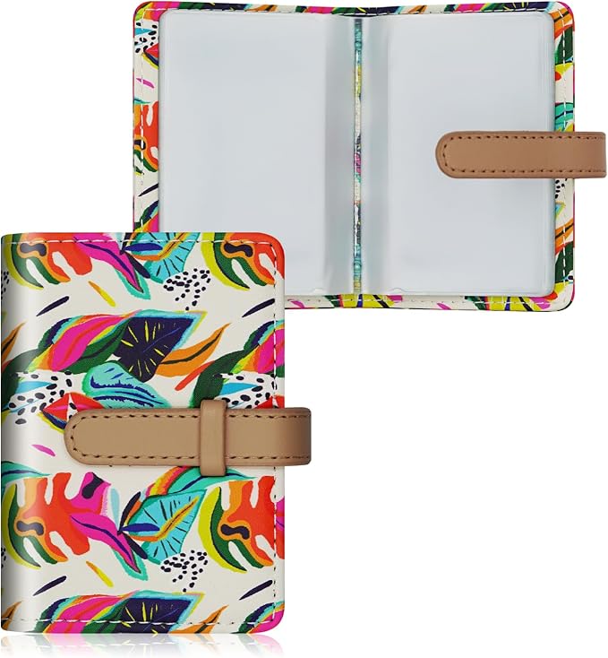 Credit Card Holder with 26 Suitable Slot, ID Card Case PU Leather Wallet for Women Men Business Organiser Pocket (Totem)