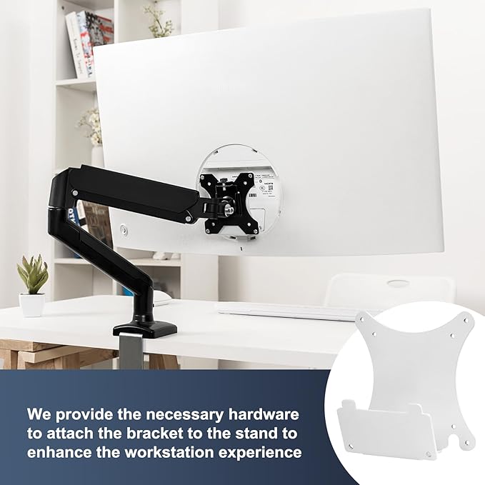 VESA Mount Adapte Compatible with Samsung Curved Monitors U32R590, U32R590C, U32R592, and U32R591 VESA Adapter Bracket for VESA Stand, Arm or Desk Mount with 75x75, 100x100 mm