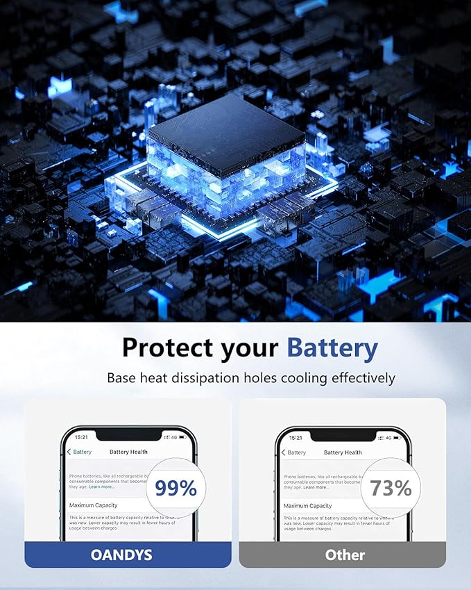 Magnetic Wireless Charger Stand Certified 15W Fast Mag-Safe Charger with Sleep-Friendly Indicator Light for iPhone 16/15/14/13/12 Series Convertible Magnet Wireless Charging Station/Pad for AirPods