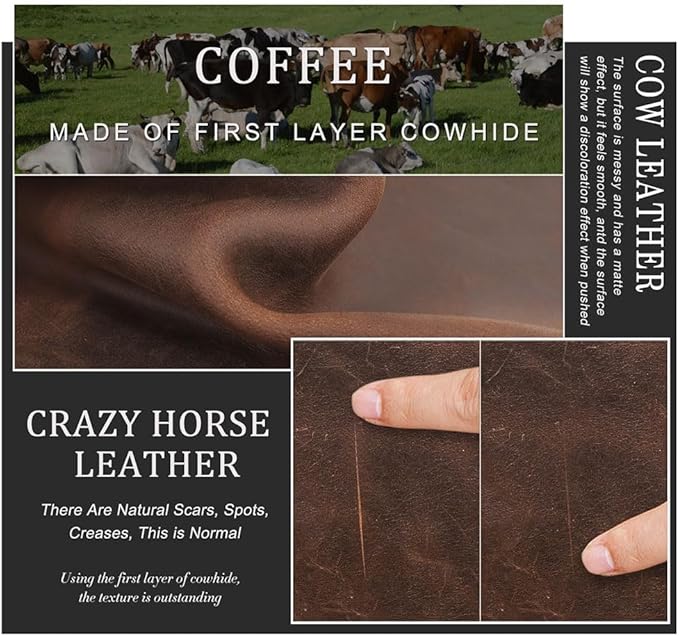 CONTACTS Full Grain Leather Passport Holder Compatible with Airtag Slot RFID Blocking Passport Wallet Travel Slim Passport Cover with SIM Card Removal Tool (Brown)