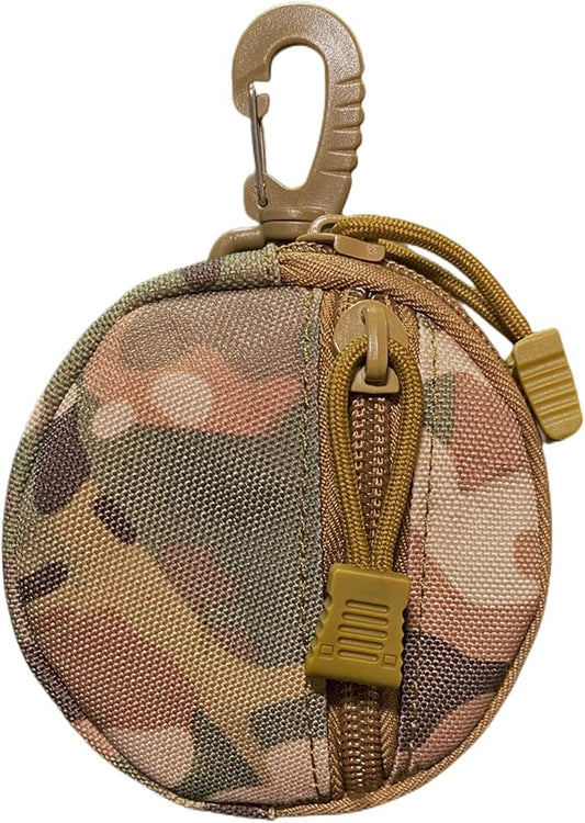 Small EDC Pouch EDC Bag Molle Pouch Tactical Wallet, Molle Accessories, Coin Pouch Coin Purse, Key Case, Tactical Keychain Pouch, Earphone Case, Military Gear Waterproof