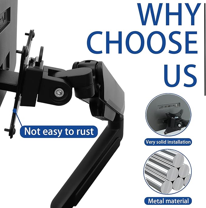 MD271UL VESA Mount Adapter Compatible with MSI 27" Monitor (Fit for MD271UL,MD271ULDE) for VESA 75x75mm, 100×100mm