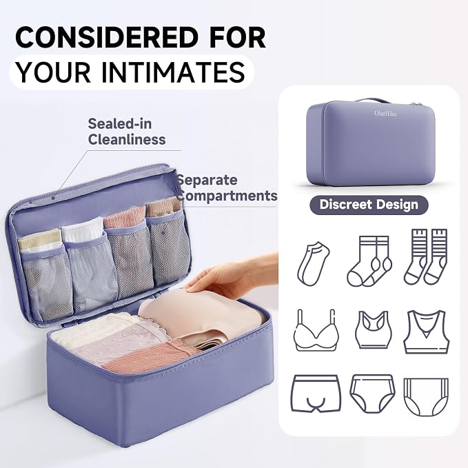 OlarHike 11 Set Packing Cubes for Travel, Gifts for Women Mom,Anti-Tearing Suitcase Organizer with Over 1000 pcs Mesh Holes,Vacation Essentials & Accessories for Cruise Ship