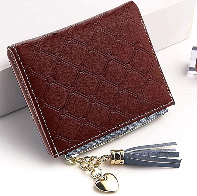Valentoria Womens Wallet Cute Elegant Long Slim Card Holder Case Minimalist Coin Purse Thin Tassels Zip Clutch Wallets for Girls Ladies | Cute, Elegant, Long, Slim, Case, Minimalist