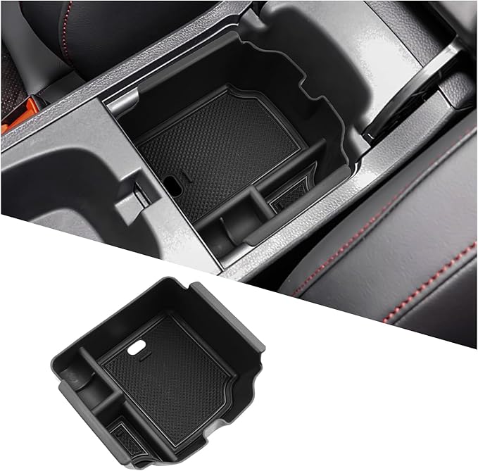 2022-2026 Civic Si Center Console Organizer for 2026 Honda Civic Si Accessories ABS Armrest Console Glover Tray Compatible with 2022 2023 2024 2025 2026 Honda Civic Si & Civic Type-R(Only for Manual)
