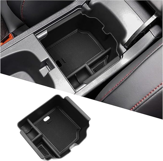 2022-2026 Civic Si Center Console Organizer for 2026 Honda Civic Si Accessories ABS Armrest Console Glover Tray Compatible with 2022 2023 2024 2025 2026 Honda Civic Si & Civic Type-R(Only for Manual)