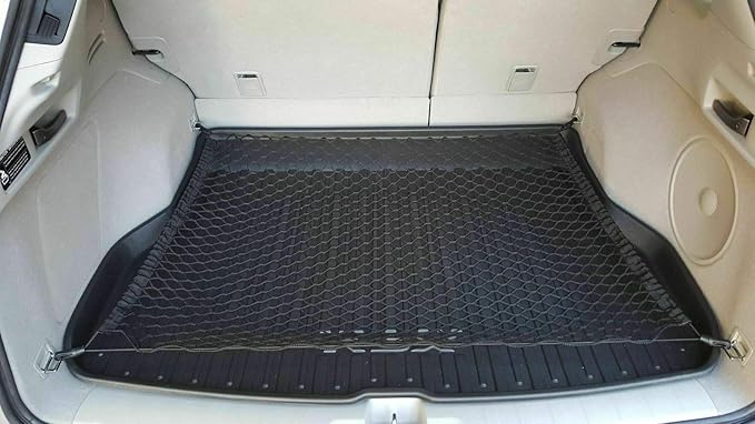 Rear Trunk Organizer Cargo Net for Acura RDX 2007–2025 – Floor Style Cargo Net for SUV – Premium Mesh Elastic Car Trunk Organizer Vehicle Carrier Storage – Compatible with Acura RDX