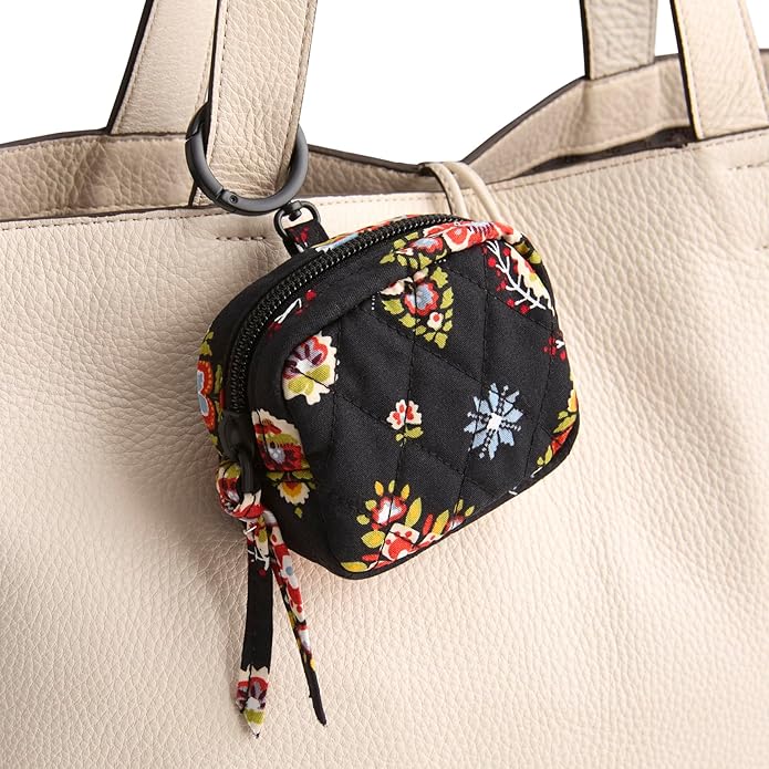 Premium Cotton Zip Earbud Bag Charm