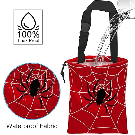 Car Garbage Bag Hanging Car Trash Can for Back Seat with Drawstring
