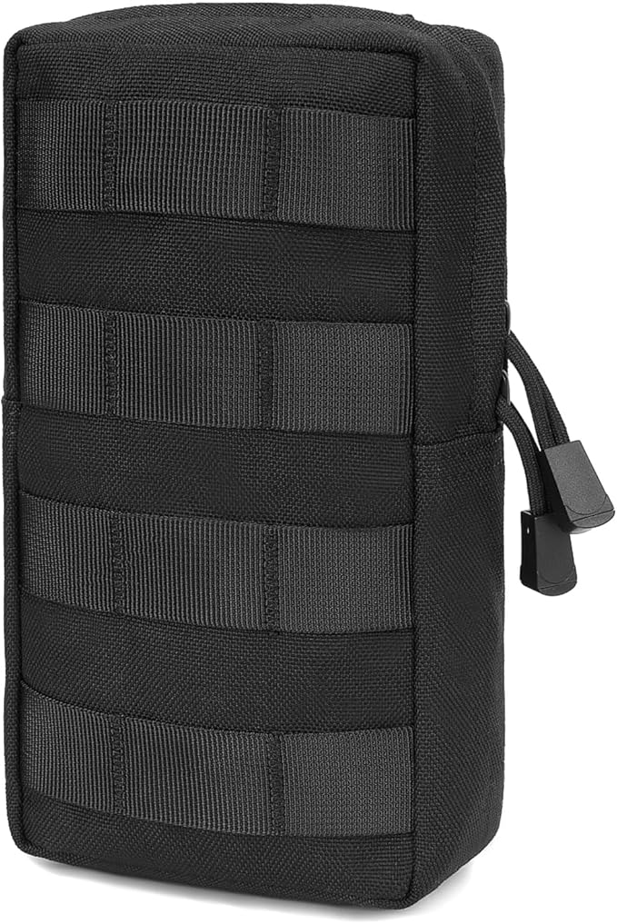 TRIWONDER Tactical Cigarette Pouch Molle Small Military Bag Battery Cigarette Case EDC Utility Card Holder Lighter Slot Mini Cigar Waist Pack