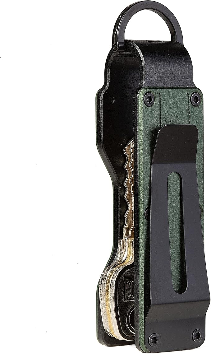 Key Organizer Minimalist Innovative Keyholder Compact Keys Organizer Smart KeyChain Secures 2-6 Keys