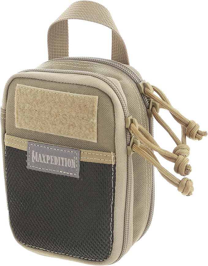 MAXPEDITION Double-Decker Pocket Organizer, Tactical Tool Pouch for Organization, EDC Pouch for Everyday Carry