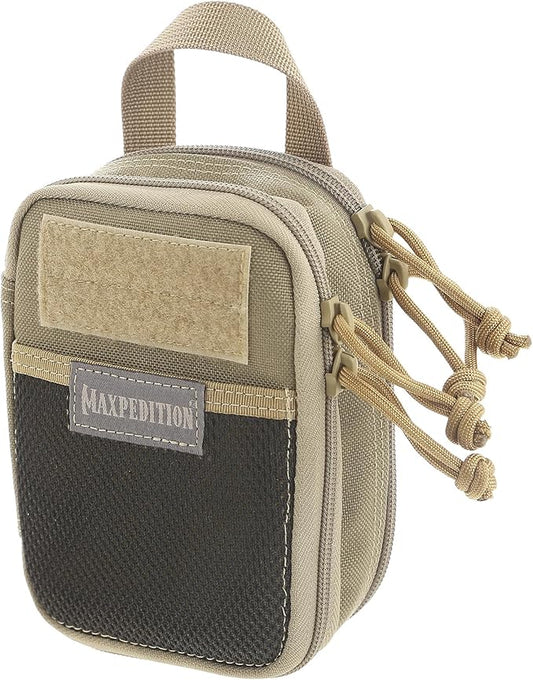 MAXPEDITION Double-Decker Pocket Organizer, Tactical Tool Pouch for Organization, EDC Pouch for Everyday Carry