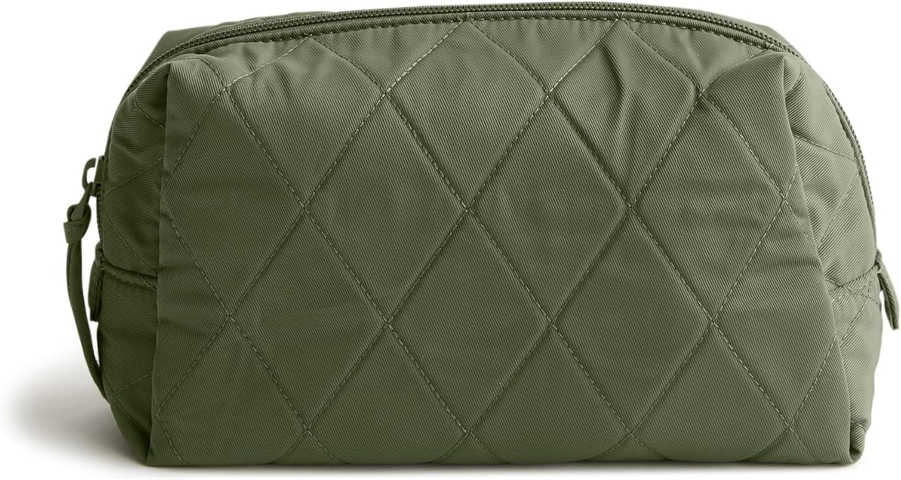 Vera Bradley Women's Performance Twill Medium Cosmetic Makeup Organizer Bag