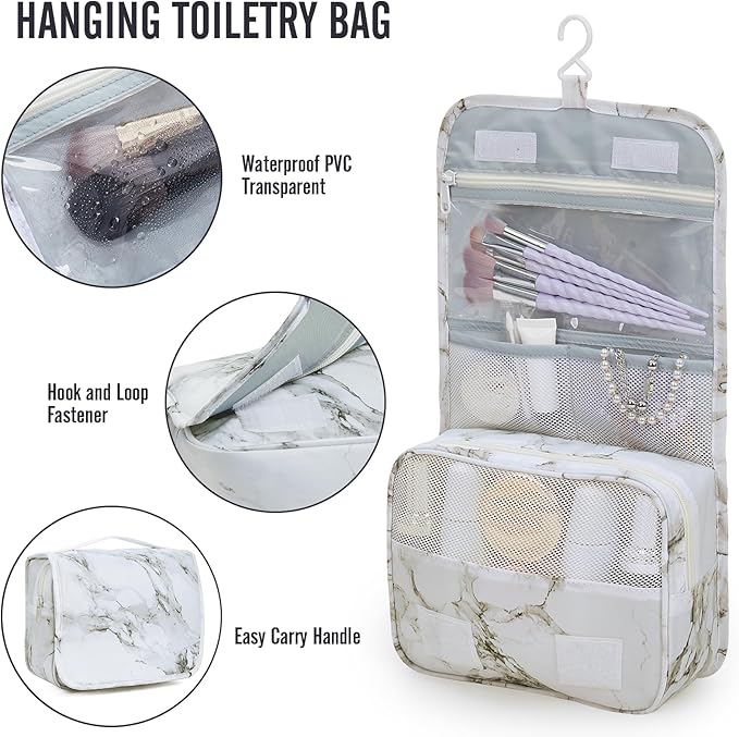 8 Set Packing Cubes for Travel Essentials, Suitcase Organizer Bags in 4 Sizes, Carry-On Luggage Accessories with Laundry Bag, Airplane Must Have, Gifts for Women Men