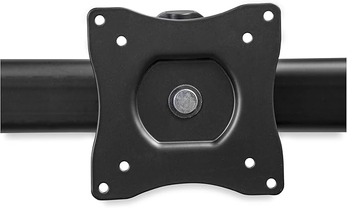 StarTech.com Triple Monitor Stand - Articulating - For Monitors 13??to 27??Adjustable VESA Computer Monitor Stand for 3 Monitor Setup - Steel - Black (ARMBARTRIO2)