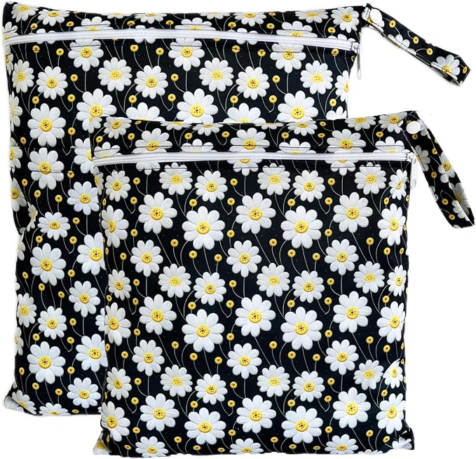 TRASUN Wet bag (Holiday Style, 2 pack, Chrysanthemum 3)