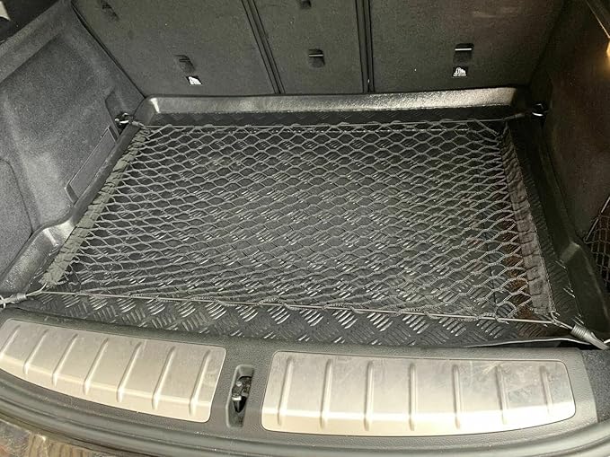 Rear Trunk Organizer Cargo Net for BMW X2 2018-2023 – Floor Style Cargo Net for SUV Truck - Premium Mesh Elastic Car Trunk Organizer Vehicle Carrier Storage – Compatible with BMW X2