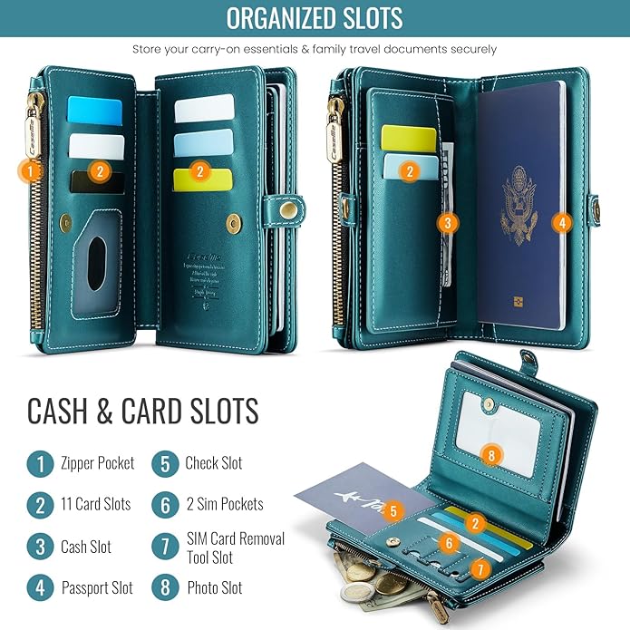 Passport Holder Wallet Bag with Holder