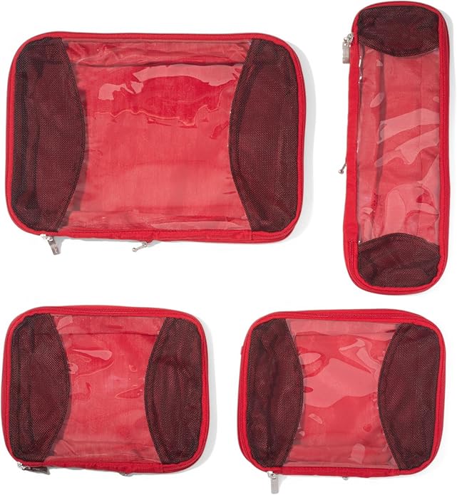 Baggallini Compression Cube 4-piece set - Lightweight Compression Packing Cubes for Travel