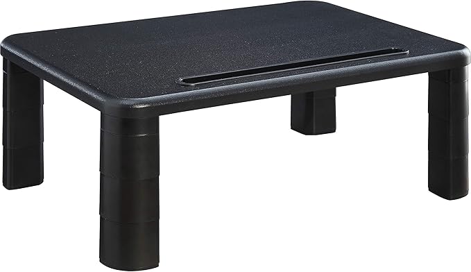 Lorell Mesh Wire Adjustable Monitor Riser