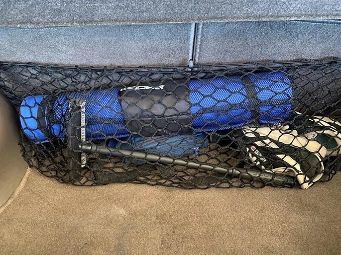Rear Trunk Organizer Cargo Net for Acura Integra 1997–2001 – Envelope Style Cargo Net for Hatchback & Sedan – Premium Mesh Car Trunk Organizer Vehicle Carrier Storage – Compatible with Acura Integra