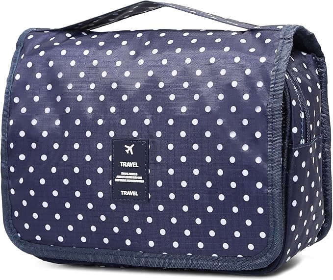 Sechunk Waterproof Travel Toiletry Bags Hanging Multi-function Cosmetic Bag Makeup Bag for Women