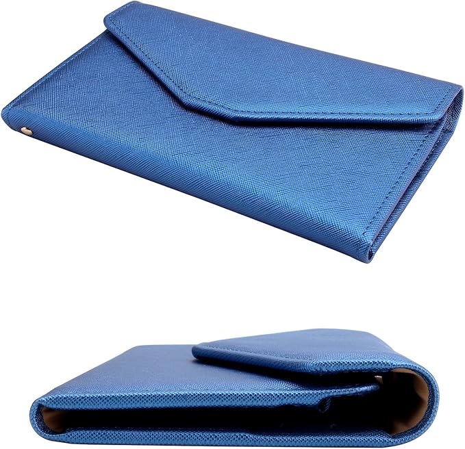 ZOPPEN Mulit-purpose Rfid Blocking Passport Holder Travel Wallet (Ver.4) Passport and Vaccine Card Holder ComboTri-fold Document Organizer Travel Essentials