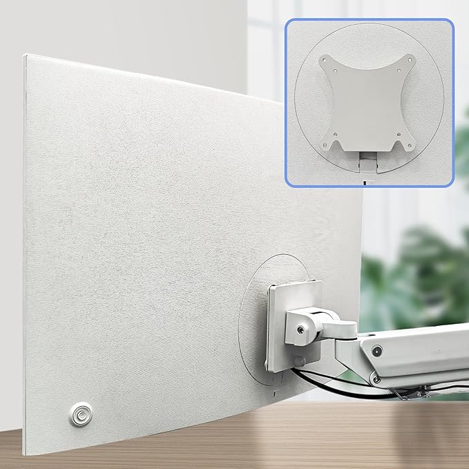 UR59C vesa Mount Adapter is Only Compatible with Samsung UR59 Series ViewFinity 4K Monitor（Fits U32R590, U32R591, U32R592 UR59C Monitorï¼?(White)