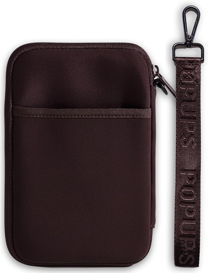 POPUPS Passport Travel Wallet for Women - Large Multiple Document Organizer and Holder with Wristlet - Espresso