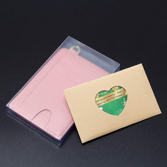 GEEAD Slim Minimalist Front Pocket RFID Blocking Card Holder Wallets for Men & Women