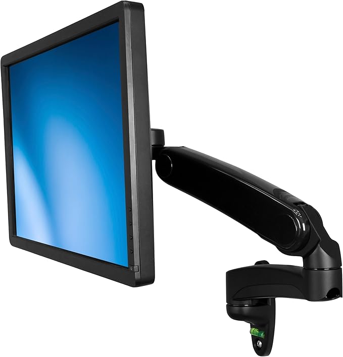 StarTech.com Wall Mount Monitor Arm - Full Motion Articulating - Adjustable - Supports Monitors 12??to 34??- VESA Monitor Wall Mount - Black (ARMPIVWALL)