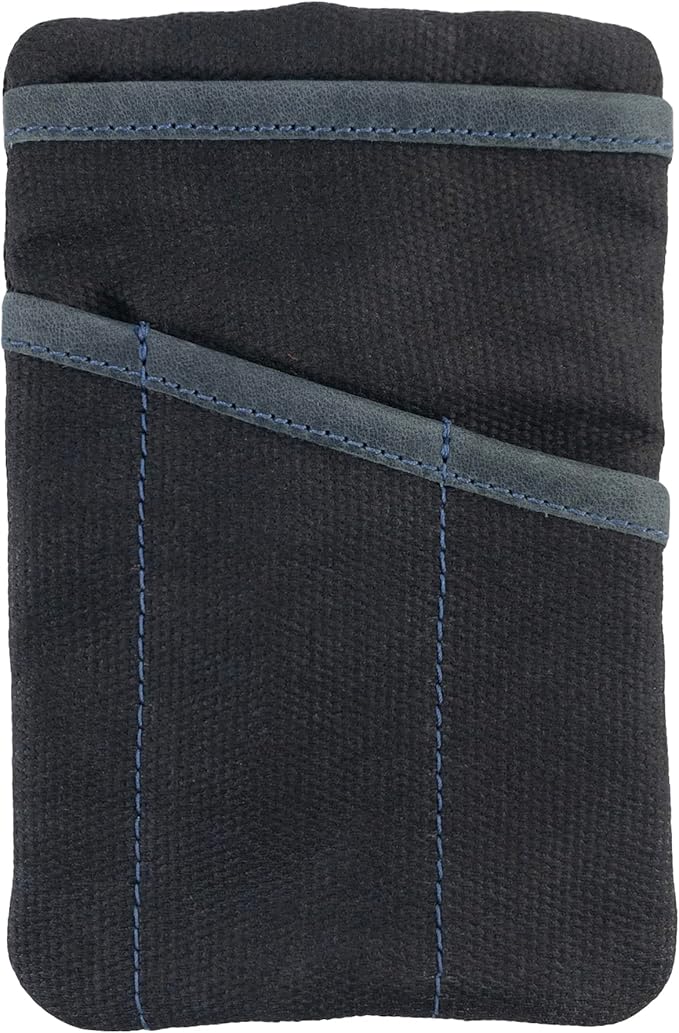 Hide & Drink, Multi-Tool Pocket Pouch, Compact Multipurpose EDC Zippered Bag, Mini Camping Tool Case, Waxed Canvas, Knife Holster, Handmade Slim Organizer