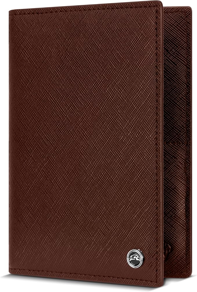 2 Passport Holder - Travel Essentials, RFID Blocking Wallet Credit Card Organiser, Plain Accessories Slim Cover For Men & Women | Travel Essentials, RFID Blocking, Wallet, Accessories, Slim Cover