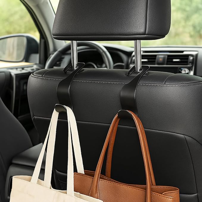 8PCS Center Console Organizer for Toyota RAV4 2025 2024 2023 2022-2019 Dashboard Storage Organizer, Console Divider Storage Tray, Armrest tray, 4 of CarSeat Hooks, Sunglass holder