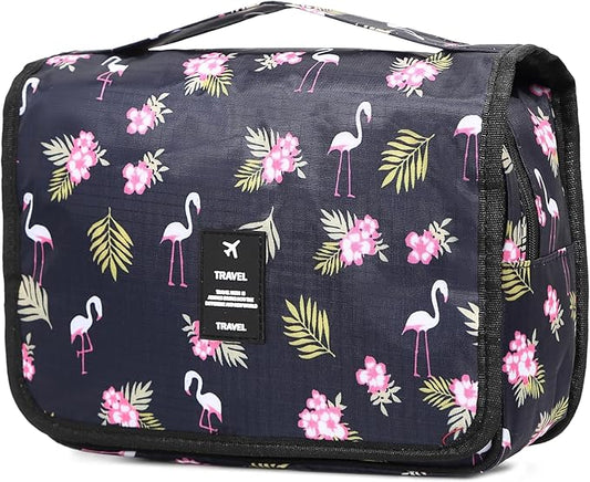 Sechunk Waterproof Travel Toiletry Bags Hanging Multi-function Cosmetic Bag Makeup Bag for Women