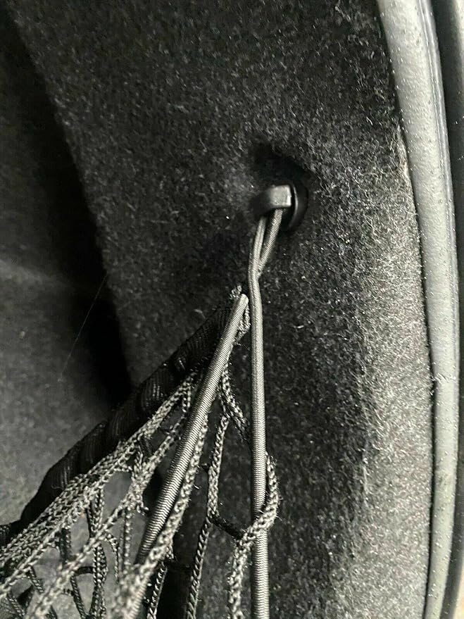 Rear Trunk Organizer Cargo Net for Honda Civic 2006-2011 – Envelope Style Cargo Net for Sedan - Premium Mesh Car Trunk Organizer Vehicle Carrier Storage – Compatible with Civic