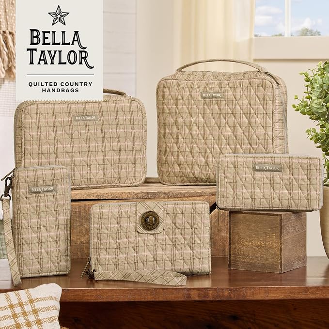 Bella Taylor Cash System Wallet for Envelope Budgeting - RFID Protected - Cash Stuffing Wallet with Detachable Wristlet
