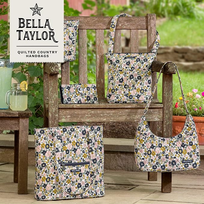 Bella Taylor Cash System Wallet for Envelope Budgeting - RFID Protected - Cash Stuffing Wallet with Detachable Wristlet