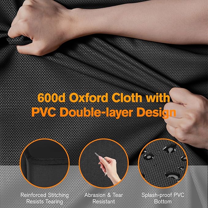 MoKo Trunk Organizer for SUV, Car Organizer with 10 Pockets Large Capacity & 3 Adjustable Straps for Easy Installation, Hanging Car Storage Universal Fit for Sedans, SUVs, MPVs, Trucks, 35.5 x 18.2in