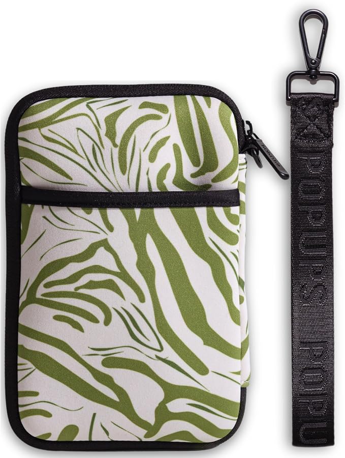 POPUPS Passport Travel Wallet for Women - Large Multiple Document Organizer and Holder with Wristlet - Serengeti