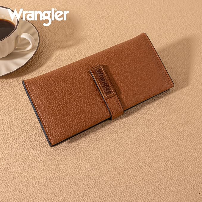 Montana West X Wrangler Wallets Women RFID Blocking Bifold Wallets, Card Cases & Money Organizers Clutch Wallet