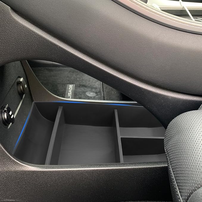SHAOHAO 2024 2025 Palisade Lower Organizer Tray Fit for 2023 2024 2025 Hyundai Palisade SE, SEL, XRT, Limited, Calligraphy Under Organizer Palisade Insert Storage Pallet Palisade 2024 2025 Accessories
