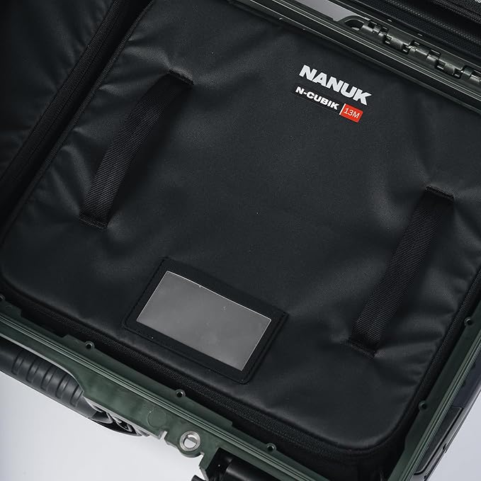 NANUK N-Cubik 13M Camera Bag Insert – Medium Water-Resistant Cube – Shockproof Protective Camera Insert for Backpack (11,4”x 12,5” x 5,1”)